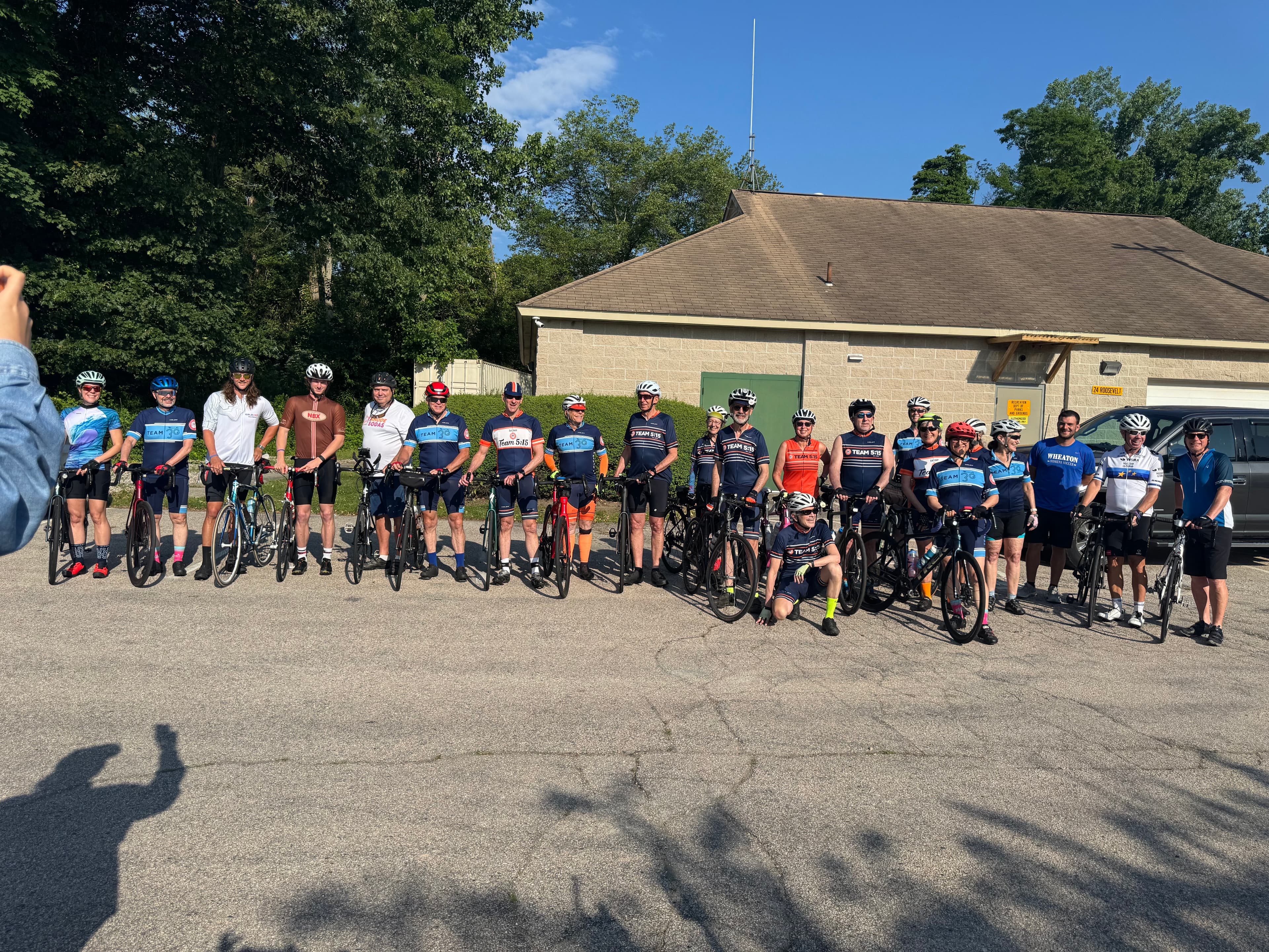 Tim's Ride — last year's bike ride